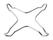 Pandrager Verkleiner - HENDI - 255x255x(H)25mm - 839997 1