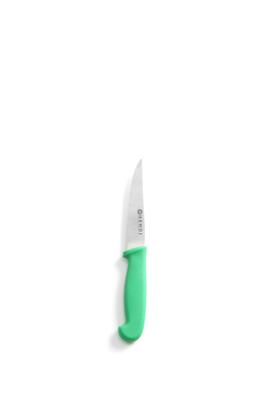 Hendi Groentemes gekarteld 100 mm groen PP heft |842119 1