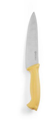 Hendi Koksmes 180 mm geel PP heft |842638 1