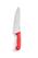 Hendi Koksmes 240 mm rood PP heft |842720 1