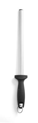 Hendi Aanzetstaal zwart heft 310mm diamantstaal Profi Line |844403 1