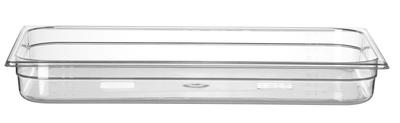 Hendi Gastronormbak 1/1 | 65 mm hoog | polycarbonaat transparant | 861233 1