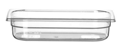 Hendi Gastronormbak 1/3 | 65 mm hoog | polycarbonaat transparant | 861530 1
