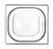 Hendi Gastronormbak 1/6 | 65 mm hoog | polycarbonaat transparant | 861738 6