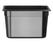 Hendi Gastronormbak 1/2 | 65 mm hoog | polycarbonaat zwart | 862438 5