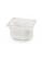 Hendi Gastronormbak 1/6 | 65 mm hoog | polycarbonaat wit | 862780 1