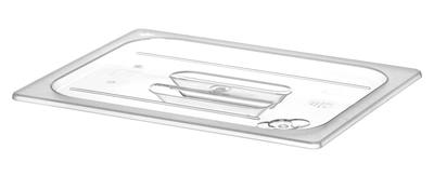 Hendi Gastronormdeksel z/uitsp. 1/2 polycarbonaat transparant |864128 1