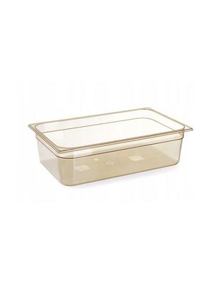 Hendi Gastronormbak 1/1 | 100 mm hoog | grilamid bpa-vrij transparant | hittebestendig | 869277 1