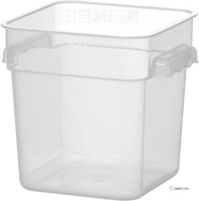 HENDI 870914 Voedselcontainer met verdeler, , 3,8 Liter, 190x190x(H)180mm