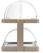 HENDI 871959 Koeldisplay met dubbele roltop Duo, UNIQ, , designed by Robert Bronwasser, Beige, 480x355x(H)480mm 3