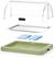 HENDI 871966 Enkele roll-top koelvitrine Duo UNIQ, , designed by Robert Bronwasser, Groen, 460x355x(H)220mm 4