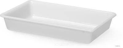 HENDI 873427 Bereidingsbak, , 6L, Wit, 430x285x(H)75mm