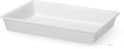 HENDI 873441 Bereidingsbak, , 12L, Wit, 535x385x(H)85mm