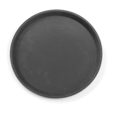 Hendi Dienblad zwart rond 360 mm antislip PP |878132 1