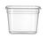 Hendi Gastronormbak 1/4 | 100 mm hoog | PP tranparant | koel/vries | 880326 4