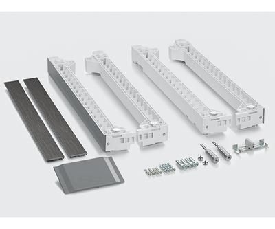 Side By Side Sokkel BlackSteel - Liebherr 9900000 1