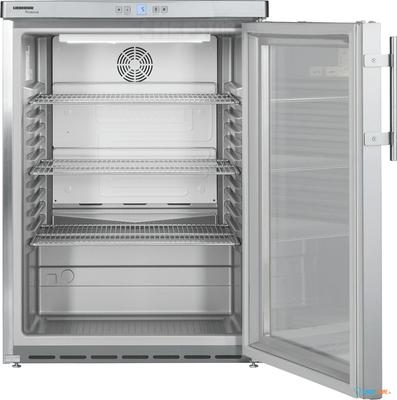 Liebherr Onderbouw Koeler RVS met Glasdeur - FKUV 1663 1