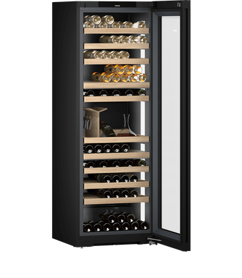 Liebherr Wijnklimaatkast Vinidor Selection met Zwarte Glasdeur - WPGBI 7483 1