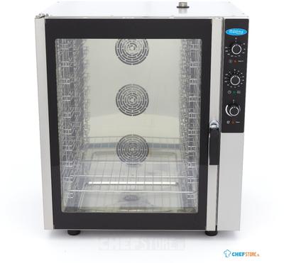 Maxima Combisteamer - 10 Bakken (1/1 GN / 60 X 40 cm) - Analoog - 400V - 08500207