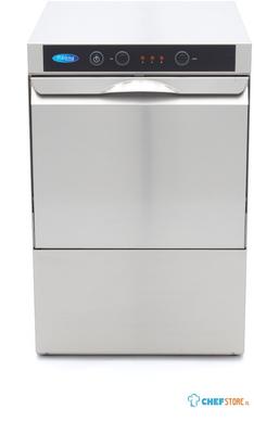 Maxima Horeca Vaatwasser - 40 X 40 cm - met Afvoer-, Glansspoel- en Zeeppomp - 230V - 09240030