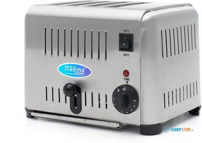 Maxima Toaster - 4 Boterhammen - 09300045