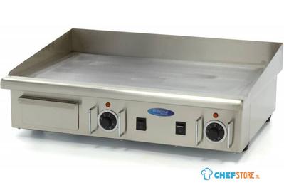 Maxima Grillplaat - Glad - 73 cm - incl. Opvangbak - 400V - 09300075