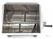 Maxima Vleesmenger - 20 L - 16 Kg Vlees - Enkele As - Handmatig - 09300441 6