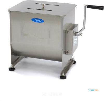 Maxima Vleesmenger - 30 L - 25 Kg Vlees - Enkele As - Handmatig - 09300442