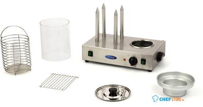 Maxima Worstenwarmer - Ø 20 X 24 cm - Vaatwasbestendig - met 4 Verwarmingsstaven - 09300585