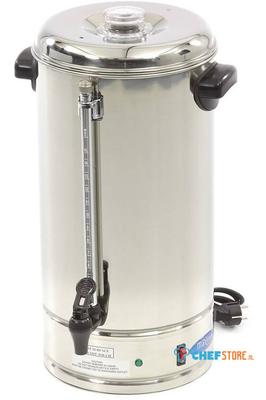Maxima Koffie Percolator - 15 L - 120 Kopjes - Uitneembaar Koffiefilter - 09300599