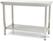 Maxima Werktafel RVS - 100 X 60 cm - Verstelbare Hoogte - met Onderschap - 09300956