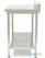 Maxima Werktafel RVS - 100 X 60 cm - Verstelbare Hoogte - met Spatrand en Onderschap - 09300980 3