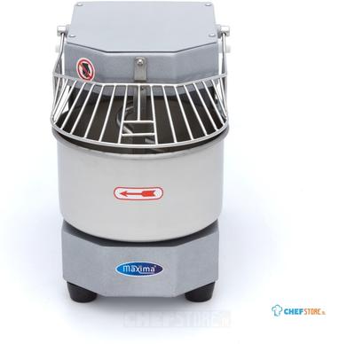 Maxima Spiraalkneder - 8 L - 4,5 Kg Deeg - Zilvergrijs - 09361002