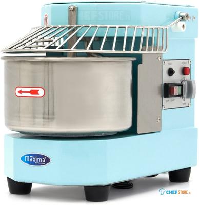 Maxima Spiraalkneder - 8 L - 4,5kg Deeg - Pastel Blauw - 09361003
