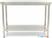 Maxima Werktafel RVS - 160 X 70 cm - Verstelbare Hoogte - 09364015