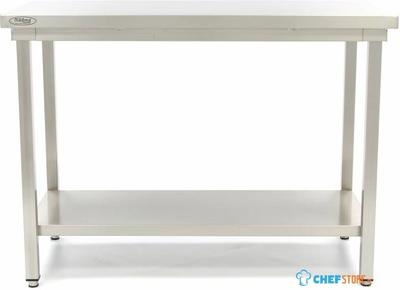 Maxima Werktafel RVS - 200 X 70 cm - Verstelbare Hoogte - 09364021