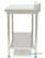 Maxima Werktafel RVS - 80 X 70 cm - Verstelbare Hoogte - met Spatrand - 09364027 3