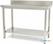 Maxima Werktafel RVS - 120 X 70 cm - Verstelbare Hoogte - met Spatrand - 09364033 2