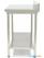 Maxima Werktafel RVS - 120 X 70 cm - Verstelbare Hoogte - met Spatrand - 09364033 3