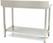 Maxima Werktafel RVS - 140 X 70 cm - Verstelbare Hoogte - met Spatrand - 09364036 4