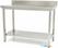 Maxima Werktafel RVS - 160 X 70 cm - Verstelbare Hoogte - met Spatrand - 09364039 2