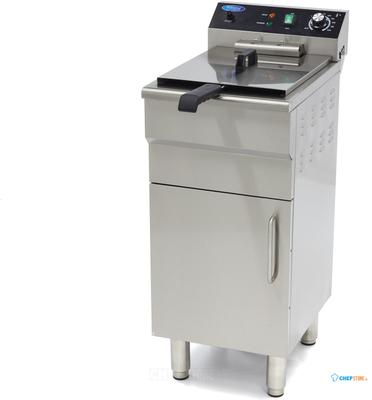 Maxima Frituurpan - 16 L - 1 Mand - met Tapkraan en Opbergruimte - 09365155