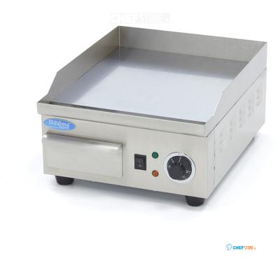 Maxima Grillplaat - Glad Chroom - 36 cm - incl. Opvangbak - 09365162