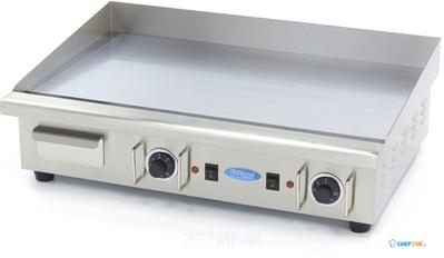 Maxima Grillplaat - Glad Chroom - 73 cm - incl. Opvangbak - 400V - 09365164