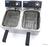 Maxima Frituurpan - 2x 8 L - 2 Manden - tot 2,8 Kg Friet - 09365225 7