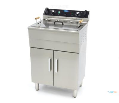 Maxima Frituurpan - 30 L - 1 Mand - met Tapkraan en Opbergruimte - 09365232