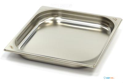 Maxima Gastronorm Bak - 2/3 GN - 4 cm Diep - RVS - 09367564