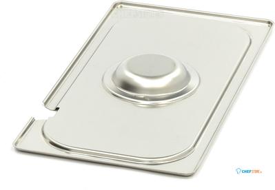 Maxima Gastronorm Deksel - 1/3 GN - RVS - met Uitsparing - 09367772