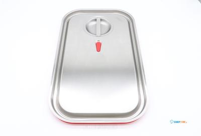 Maxima Gastronorm Deksel - 1/1 GN - RVS - Luchtdicht Rubber - 09367790