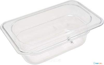 Maxima Gastronorm Bak - 1/9 GN - 6,5 cm Diep - Polycarbonaat - 09367928